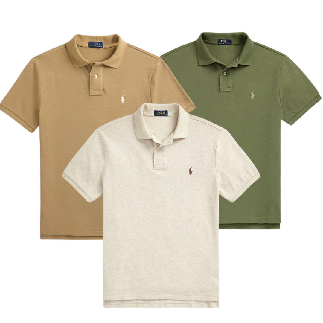 COMPRA 1, LLÉVATE 3: EL ICÓNICO POLO DE MALLA