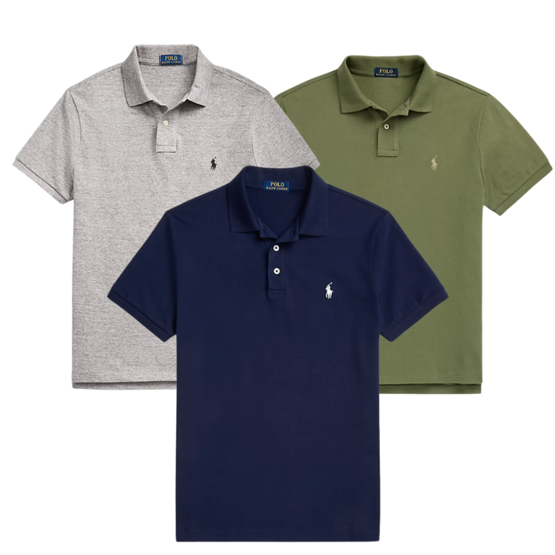 COMPRA 1, LLÉVATE 3: EL ICÓNICO POLO DE MALLA