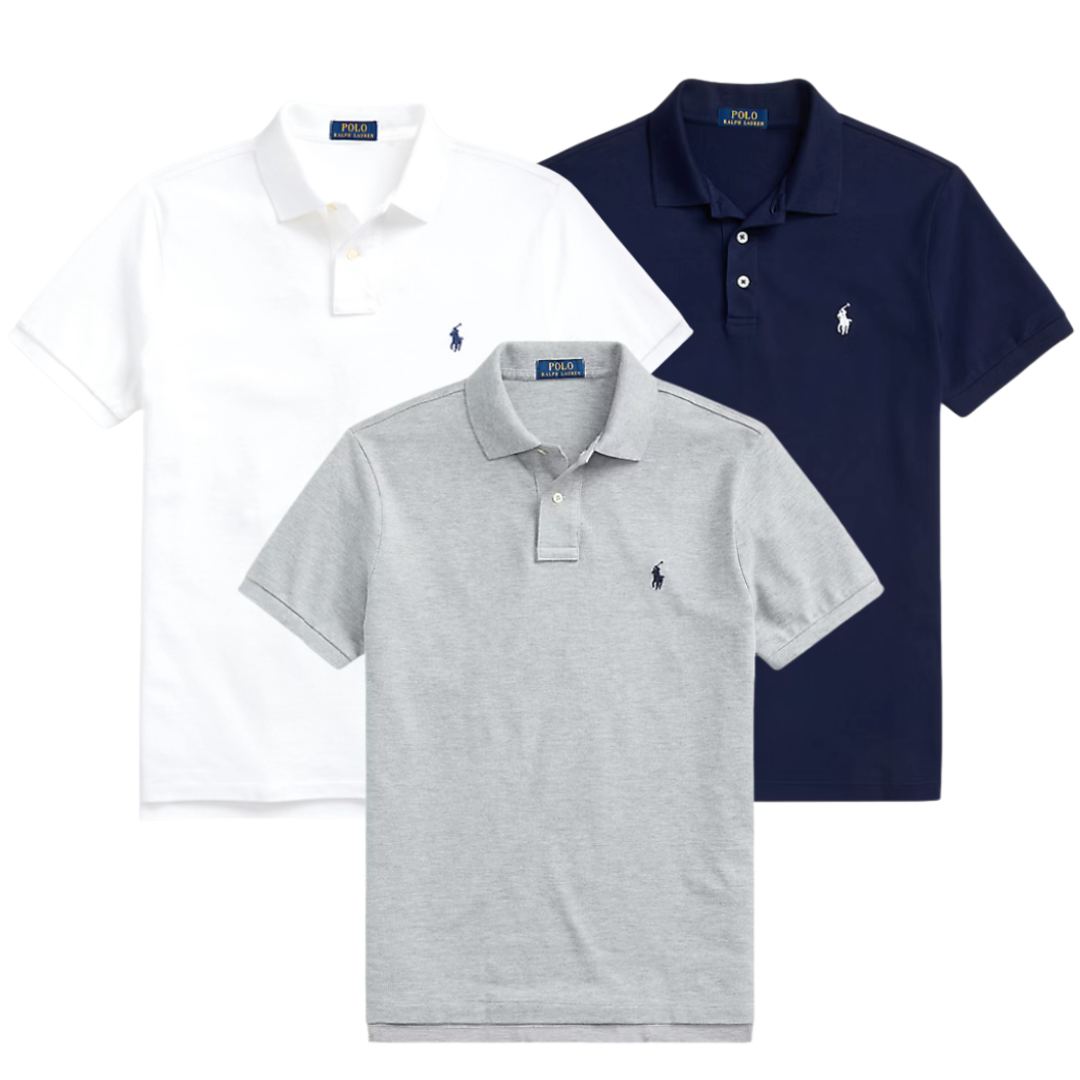 COMPRA 1, LLÉVATE 3: EL ICÓNICO POLO DE MALLA