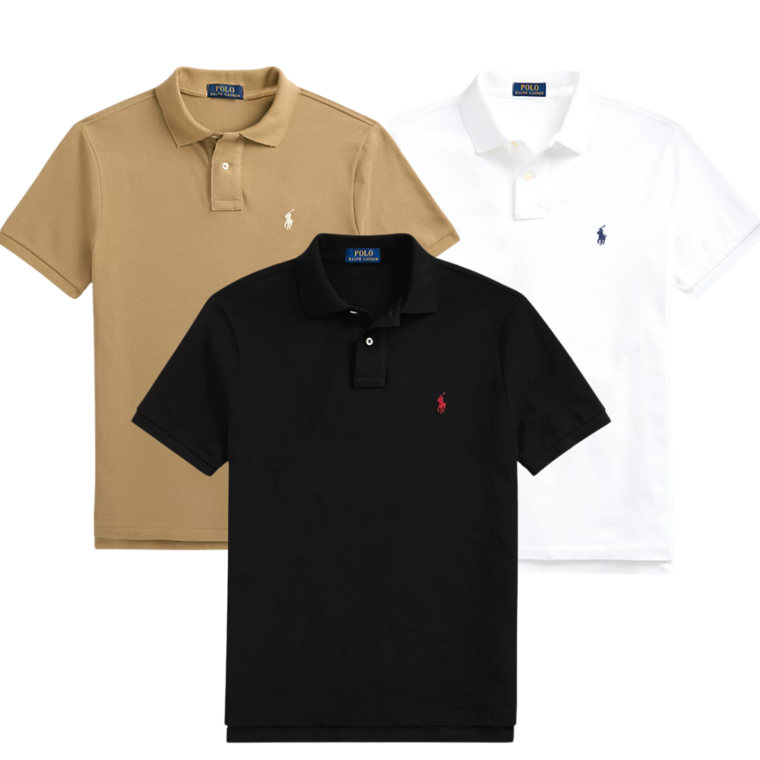 COMPRA 1, LLÉVATE 3: EL ICÓNICO POLO DE MALLA